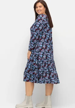 Chelsea-Boots aus Velourslederimitat