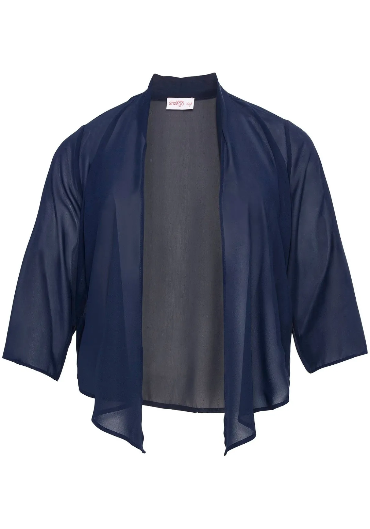 Chiffon-Bolero im Zipfellook