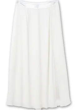 Chiffonrock mit raffiniertem Seitenschlitz