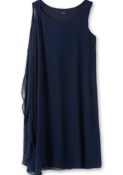 Cocktailkleid aus Chiffon, in A-Linie