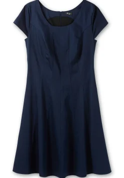 Cocktailkleid in A-Linie, in Bahnenform