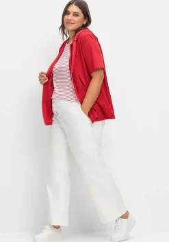 Culotte aus weichem Twill, in gewaschener Optik