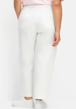 Culotte aus weichem Twill, in gewaschener Optik