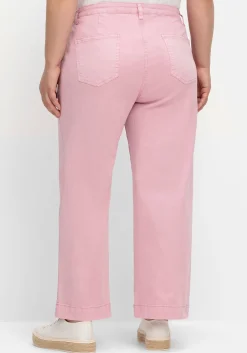 Culotte aus weichem Twill, in gewaschener Optik