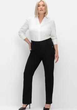 CurvePerfect Hose, mit geradem Bein und Reißverschluss