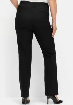 CurvePerfect Hose, mit geradem Bein und Reißverschluss