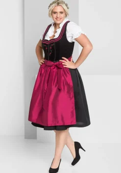 Dirndl mit Schürze und Bluse 3tlg.