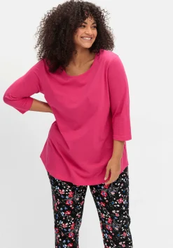 Doppelpack 3/4-Arm-Shirts in leichter A-Linie