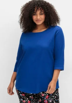 Doppelpack 3/4-Arm-Shirts in leichter A-Linie