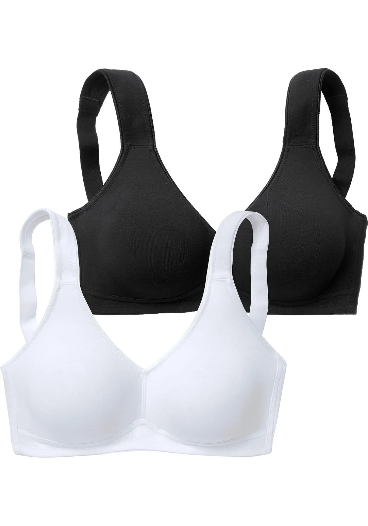 Doppelpack Basic-BHs ohne Bügel