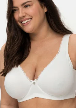 Doppelpack Bügel-BHs mit Spitzenborten