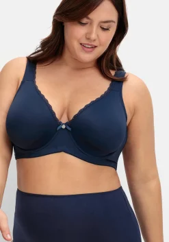 Doppelpack Bügel-BHs mit Spitzenborten