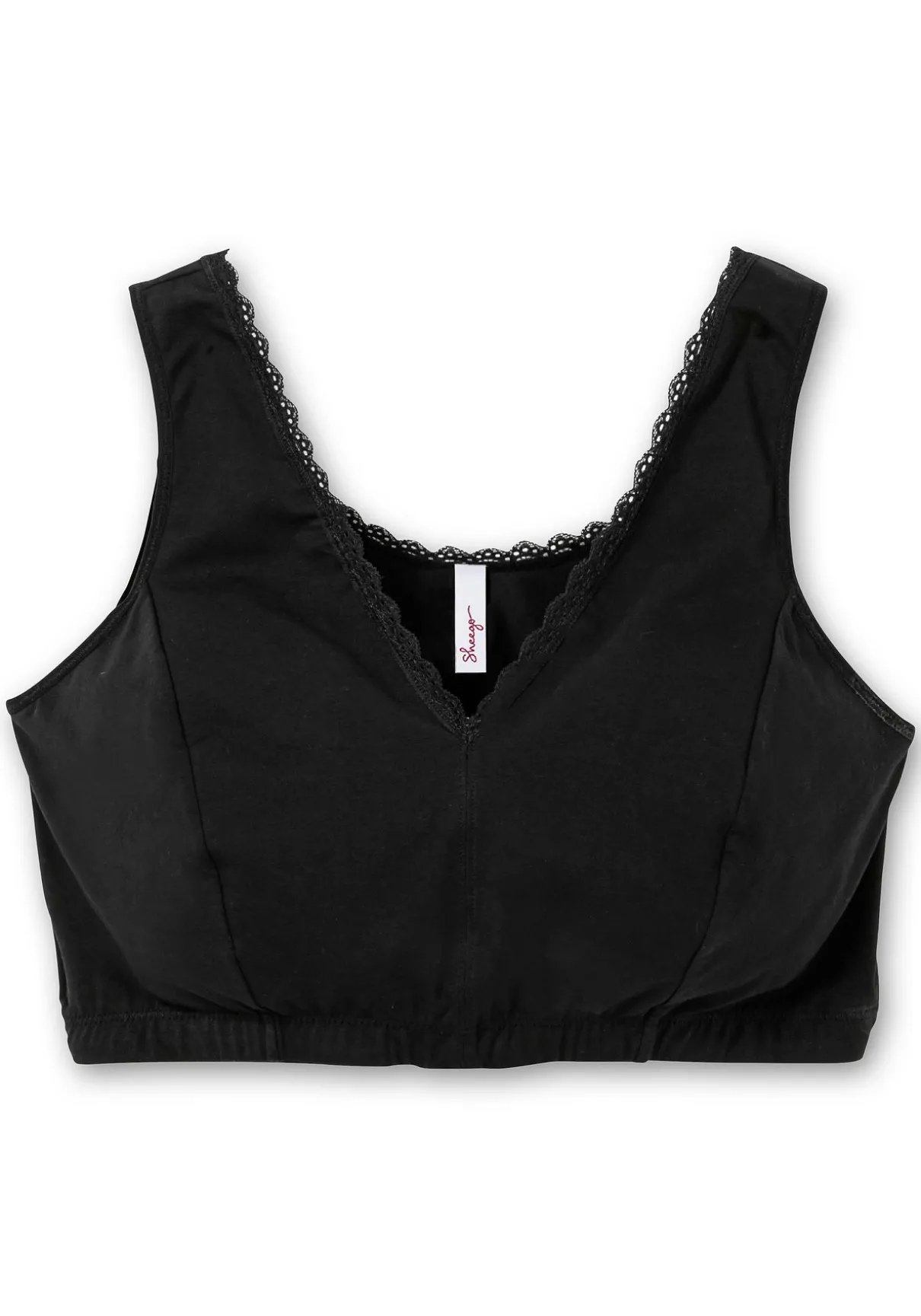 Doppelpack Bustiers mit Spitzenbesatz