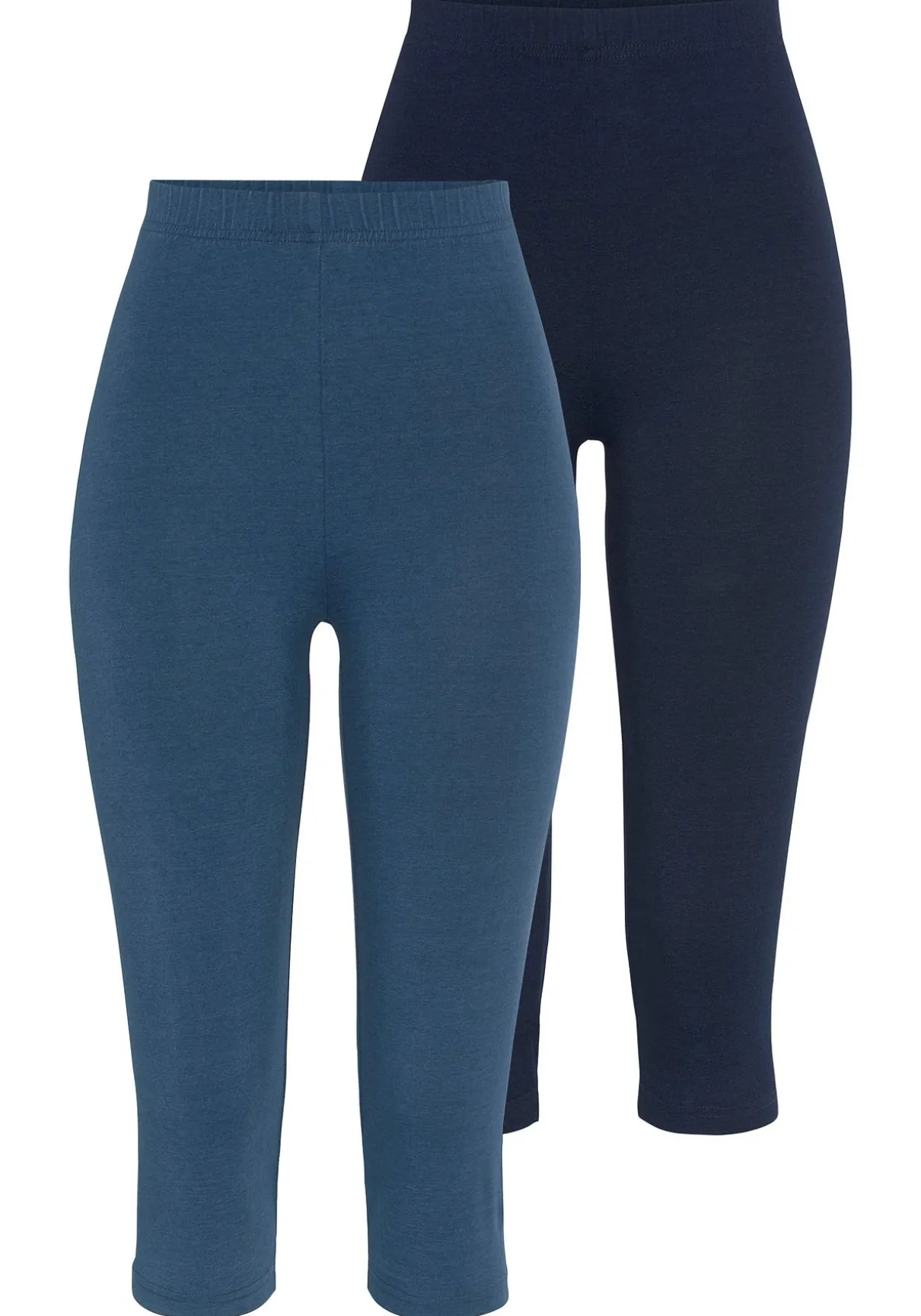 Doppelpack Capri-Leggings