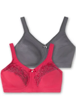 Doppelpack Entlastungs-BH ohne Bügel