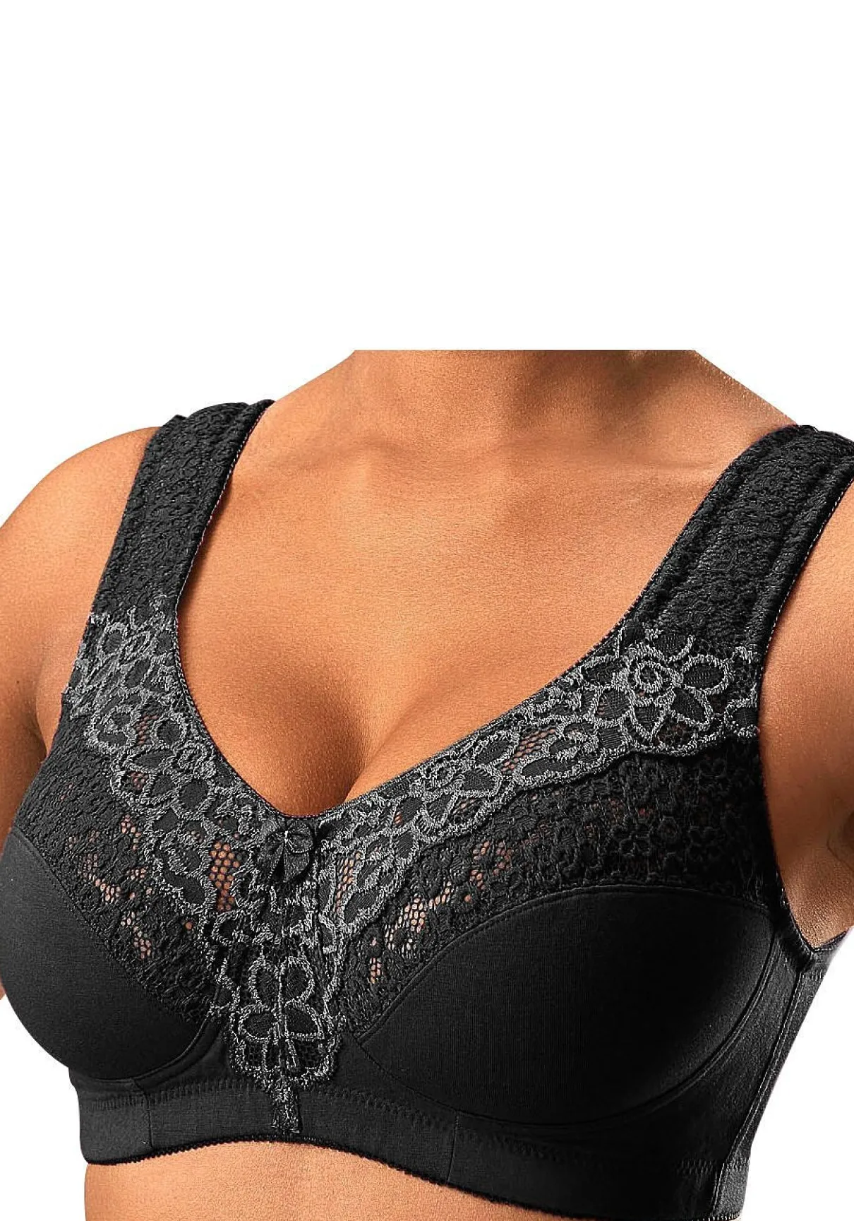 Doppelpack Entlastungs-BHs mit Spitze