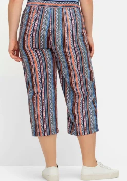 Doppelpack 7/8-Hosen, uni und gestreift