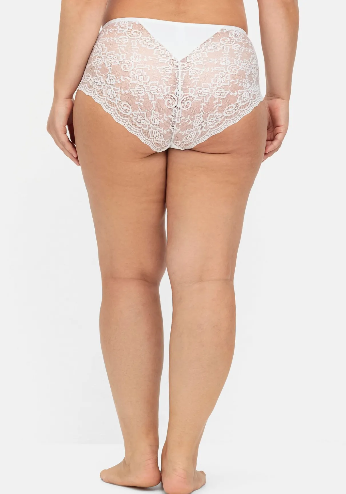 Doppelpack Slips mit Spitze und Shaping-Effekt