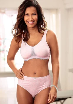 Entlastungs-BH mit Jacquardspitze