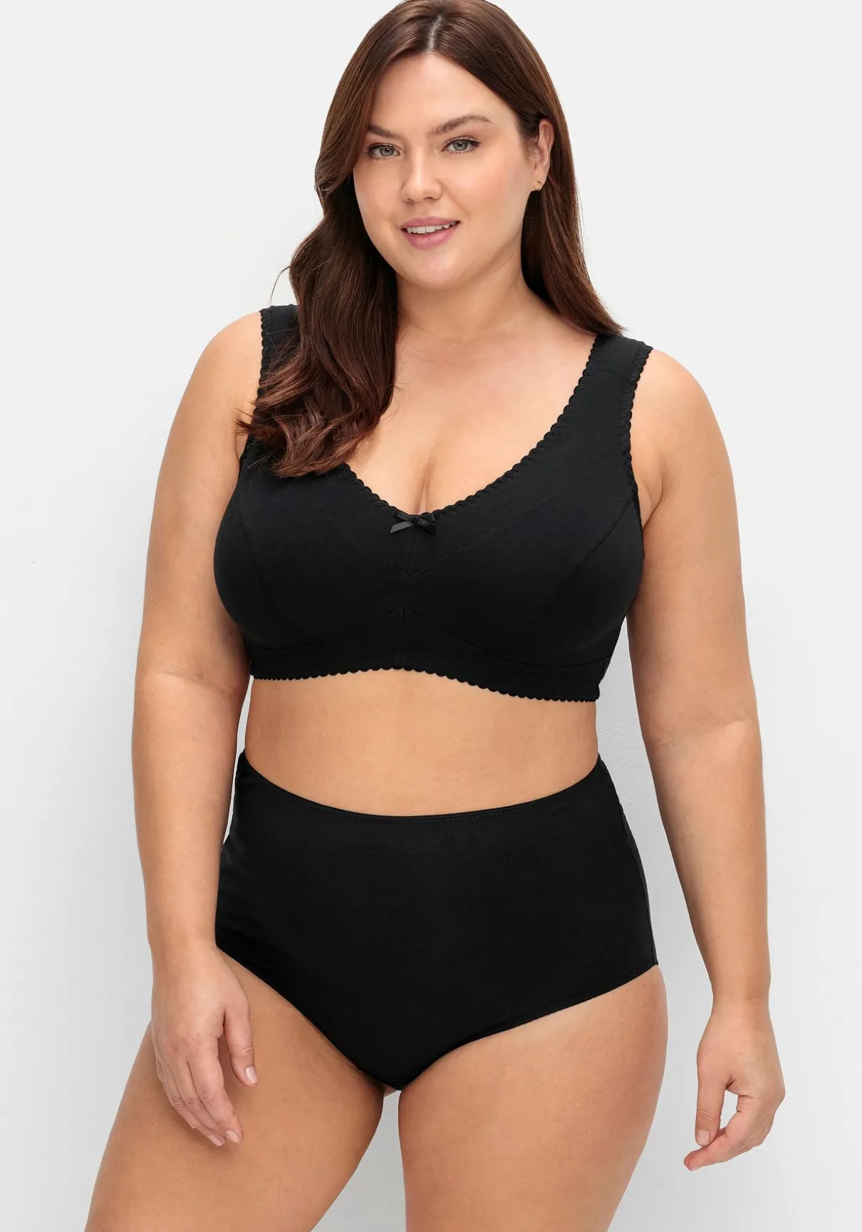 Entlastungs-BH ohne Bügel, mit Unterbrustgummi