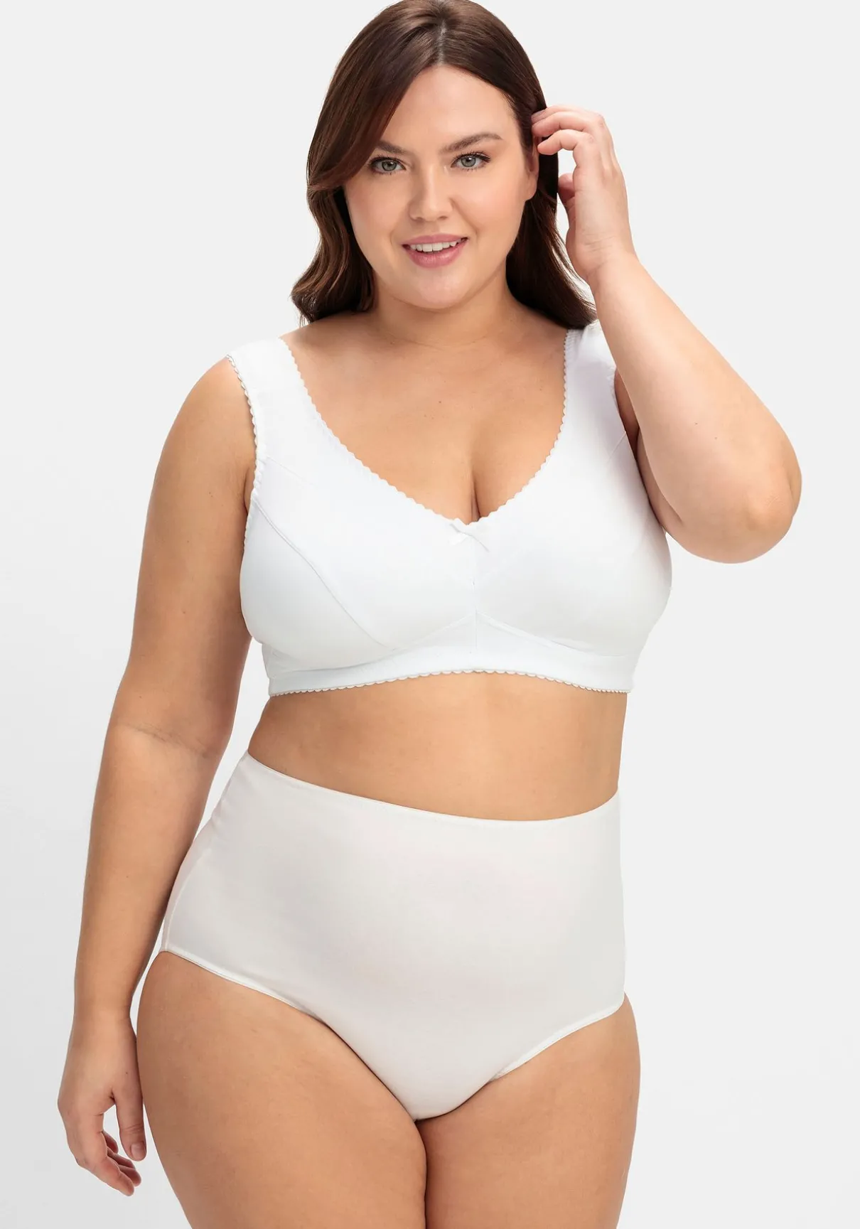 Entlastungs-BH ohne Bügel, mit Unterbrustgummi