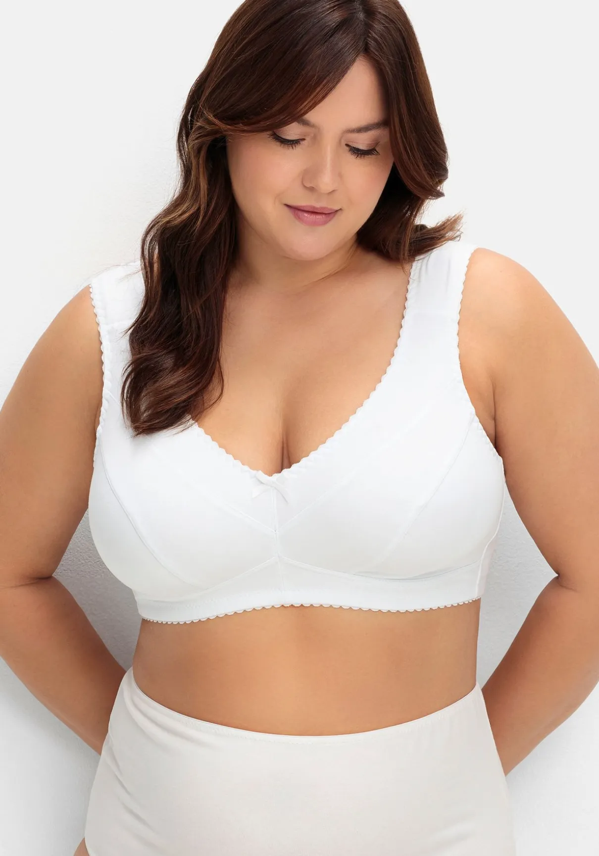 Entlastungs-BH ohne Bügel, mit Unterbrustgummi