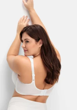 Entlastungs-BH ohne Bügel, mit Spitzen-Details