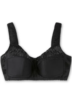 Entlastungs-BH ohne Bügel, mit Spitze