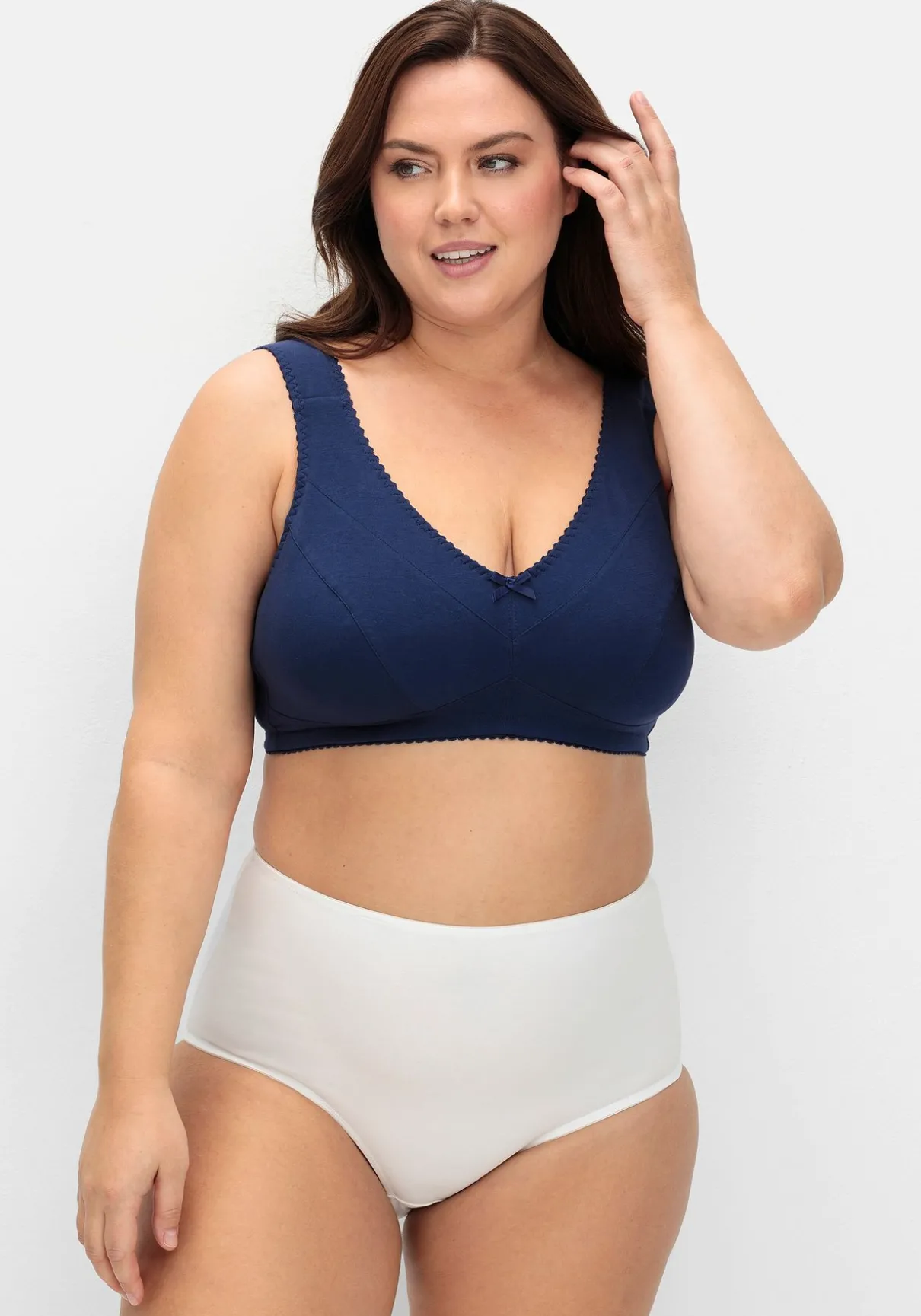 Entlastungs-BH ohne Bügel, mit Unterbrustgummi