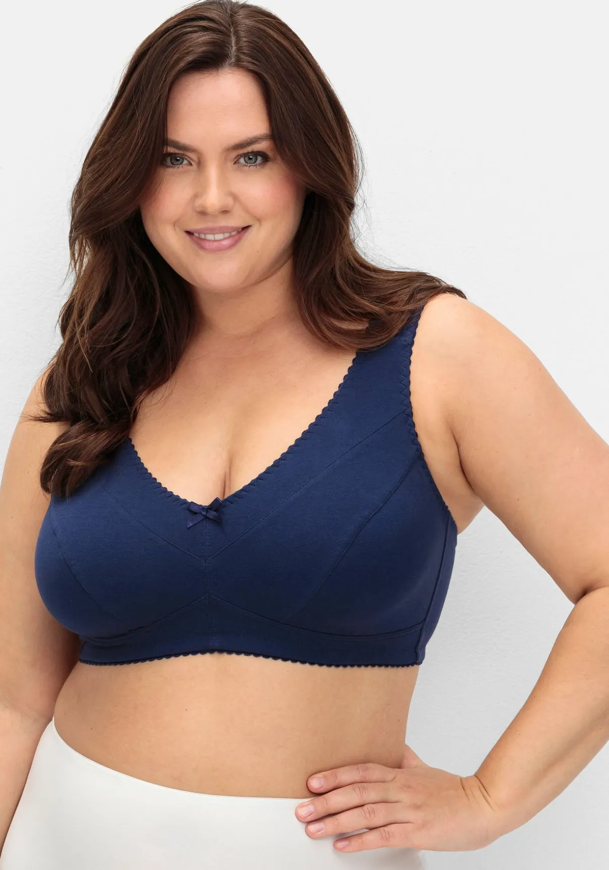 Entlastungs-BH ohne Bügel, mit Unterbrustgummi