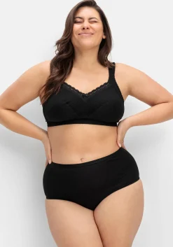 5er-Pack Taillenslips, aus Baumwollstretch