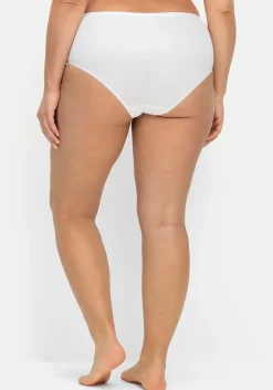 5er-Pack Taillenslips, aus Baumwollstretch