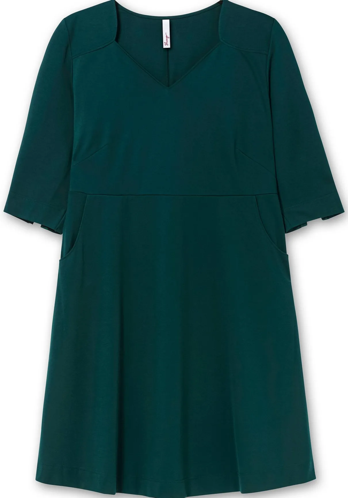 Etuikleid mit 3/4-Ärmeln, in Punto di Roma-Qualität