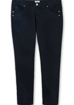 Extraschmale Twillhose in Curvy-Schnitt SUSANNE