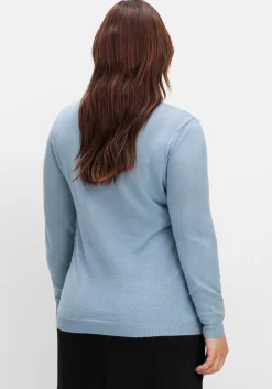 Extraweicher Pullover mit Stehkragen