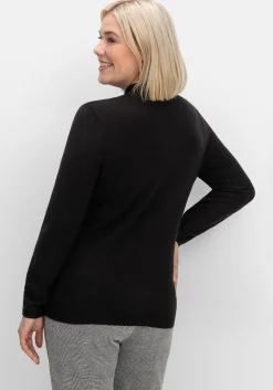Extraweicher Pullover mit Stehkragen