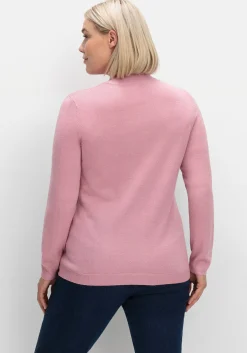 Extraweicher Pullover mit Stehkragen