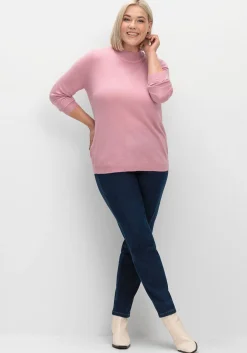 Extraweicher Pullover mit Stehkragen