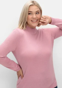 Extraweicher Pullover mit Stehkragen