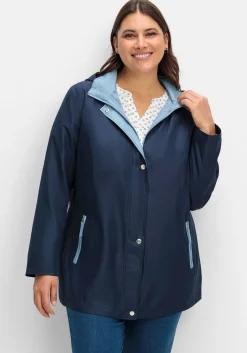 Funktionsjacke mit Kontrastpartien