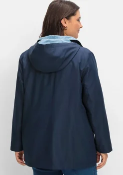 Funktionsjacke mit Kontrastpartien