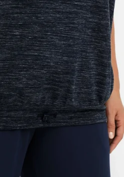 Funktionsshirt im Oversized-Schnitt, mit Saumbündchen