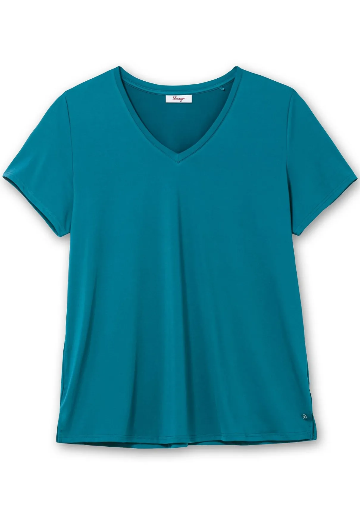 Funktionsshirt mit V-Ausschnitt