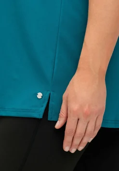 Funktionsshirt mit V-Ausschnitt