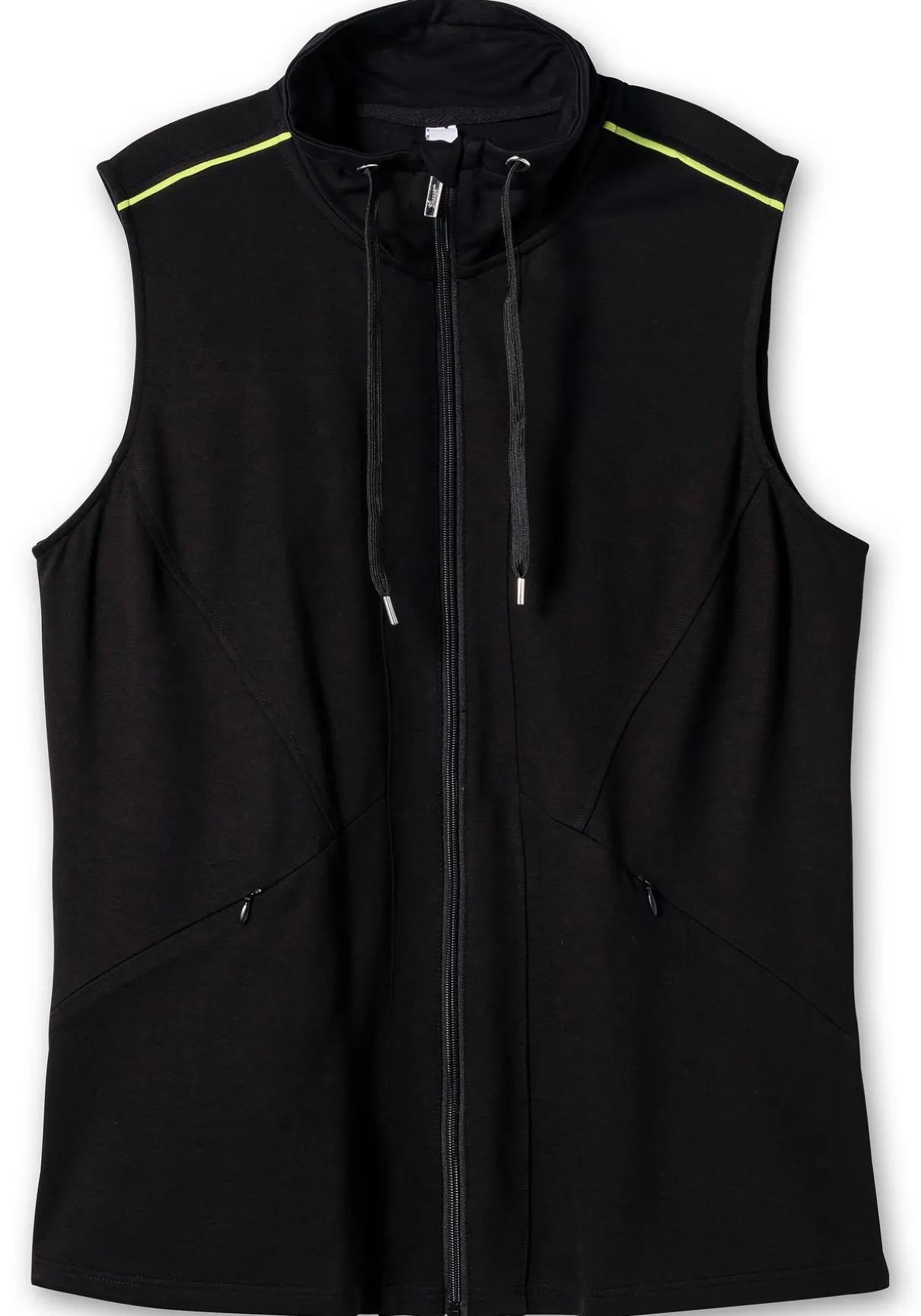 Funktionsweste mit kleinem Stehkragen