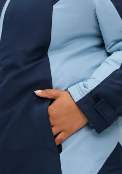 Funktions-Winterjacke mit Kontrastdetails