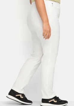 Gerade Bengalinhose mit hohem Schlupfbund