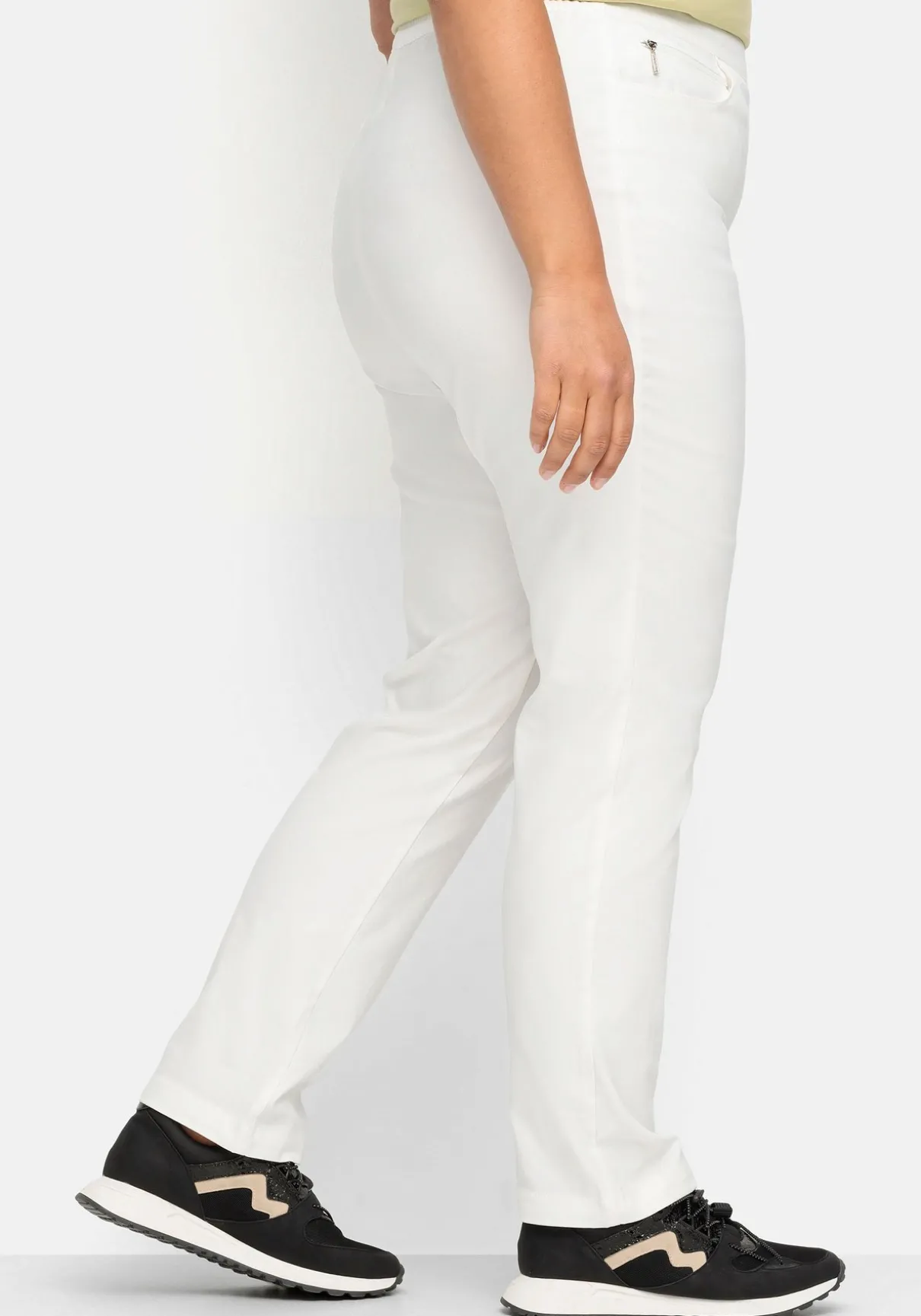 Gerade Bengalinhose mit hohem Schlupfbund