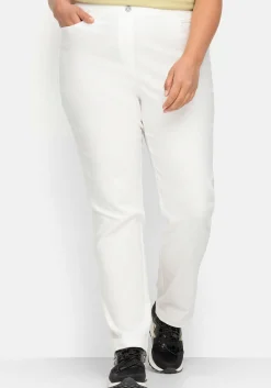 Gerade Bengalinhose mit hohem Schlupfbund