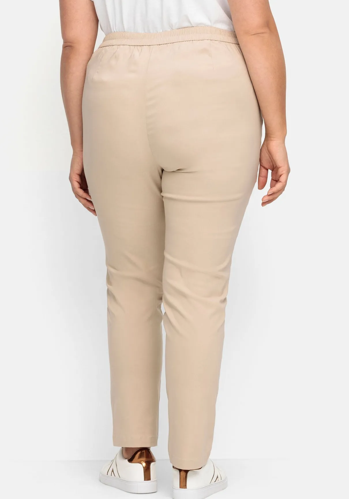 Gerade Bengalinhose mit hohem Schlupfbund